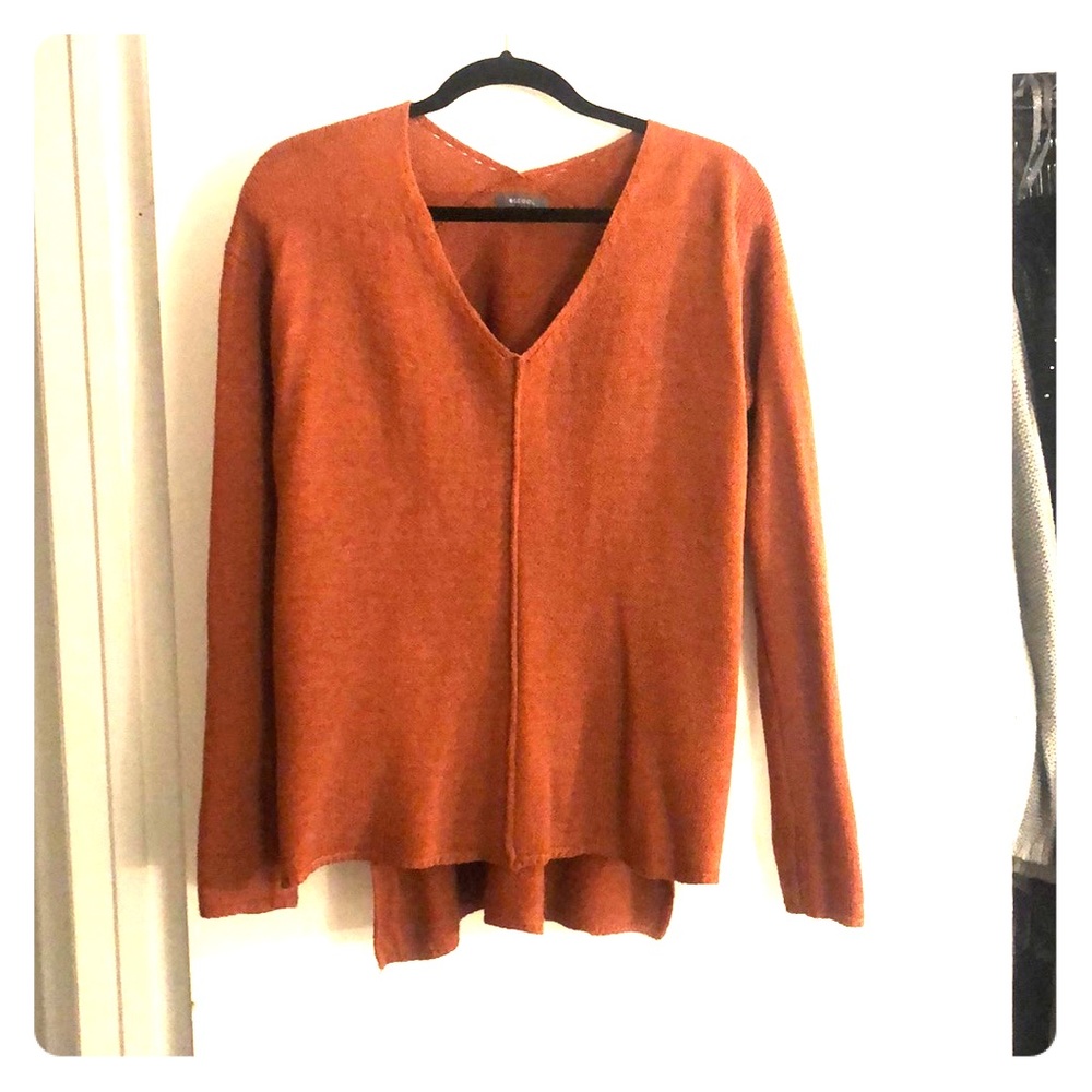 Rust colored sweater